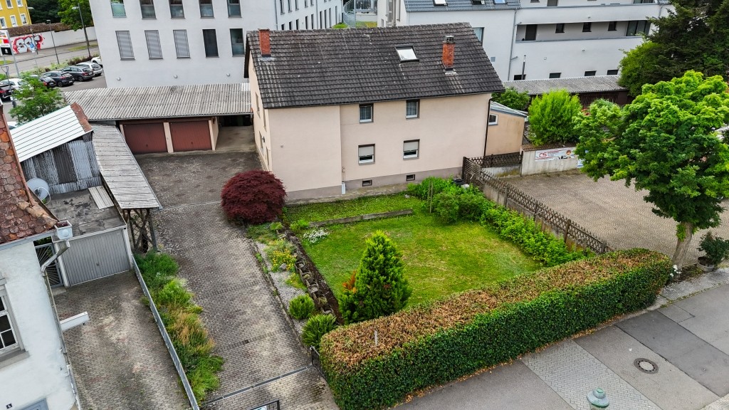 Haus von oben