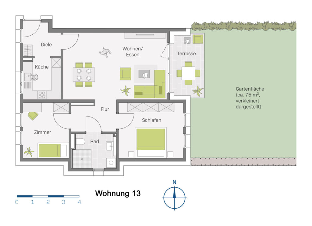 Grundriss, unbemaßt