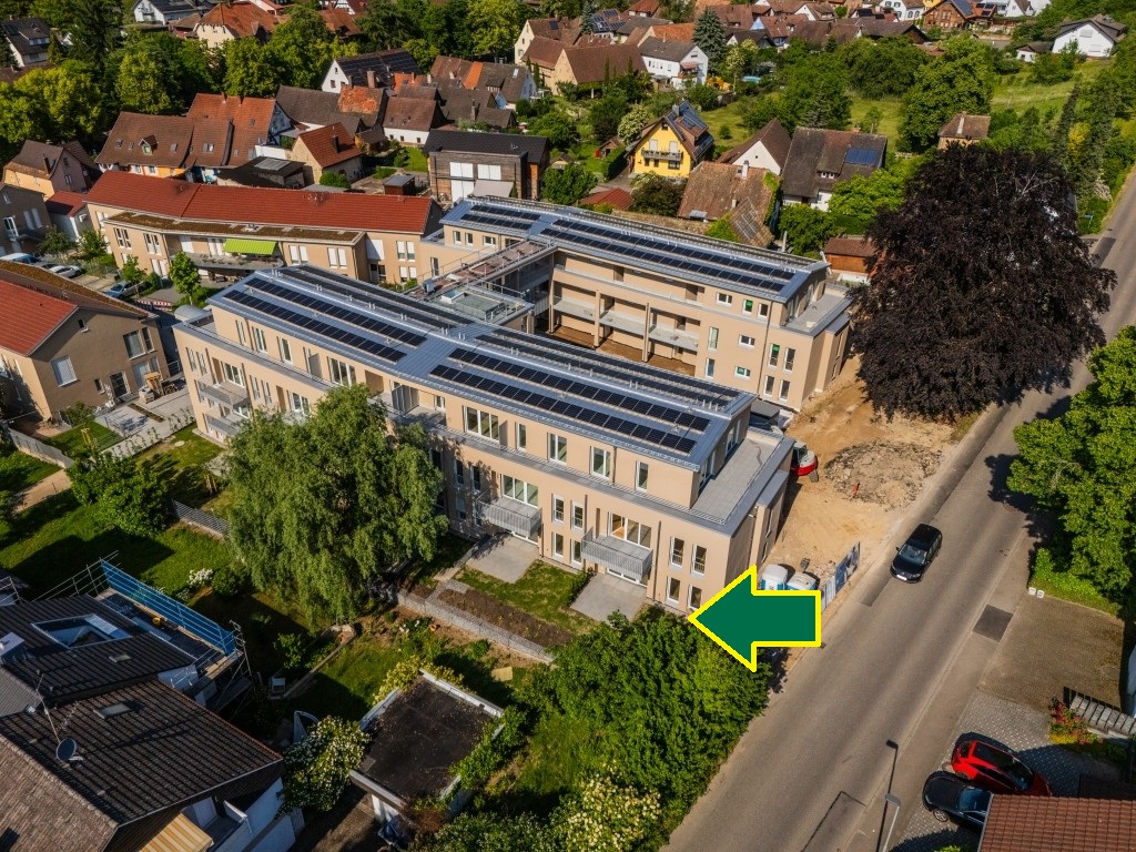 Wohnung 8 mit Terrasse und Garten
